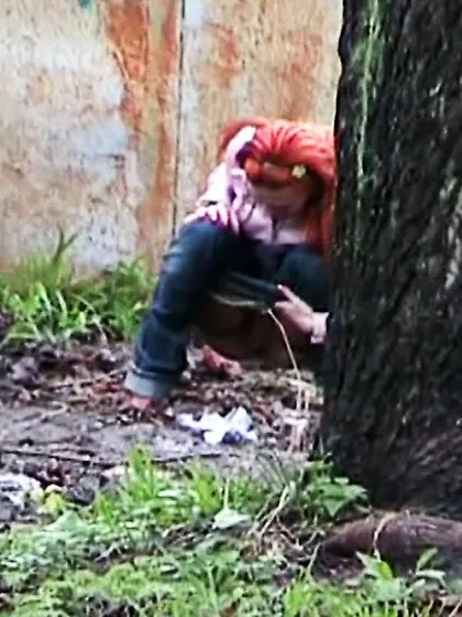Hot girl red hair