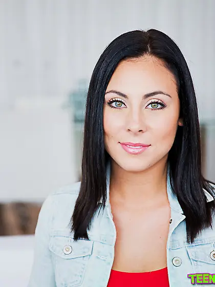 Black haired stunner short