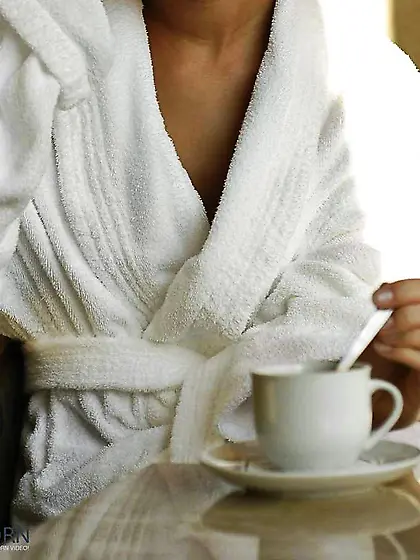 Im Hotel auf Geschaeftsreise