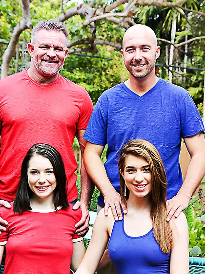 Horny teen impales her grooling vagina on stepdad's hard dick