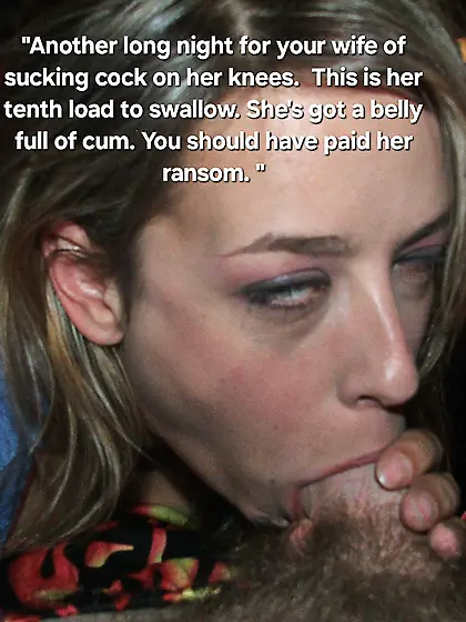 MILF kidnap caption blowjob CIM BWC