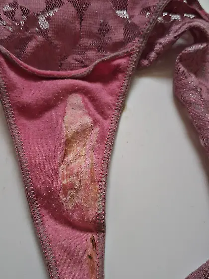 Daughters well used panties.
