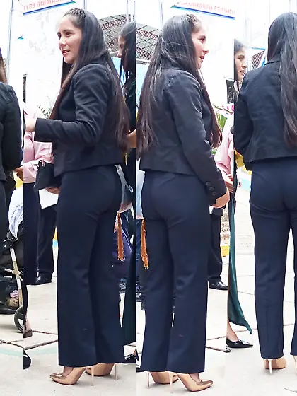 A nice ass on the street,  would you fuck her?