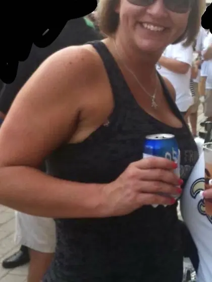 Wonder if Amanda’s husband saw this grope