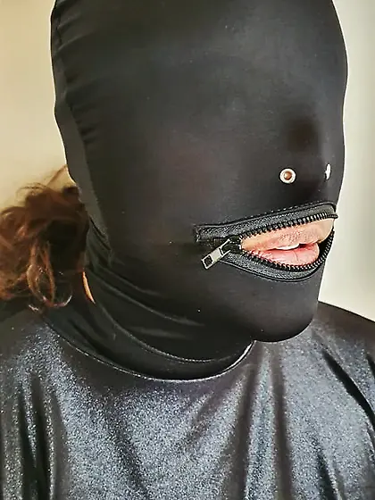 Cuffed Lady Gimp