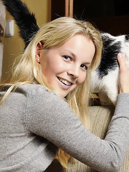 Rosea Nubiles takes her sweater off and teases us with her big r