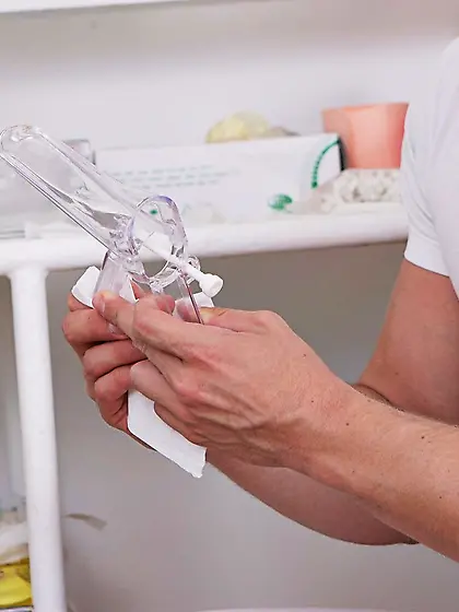 Czech chick is going to get fucked by her creepy doctor