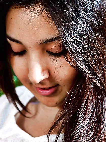 Model busty latina teen