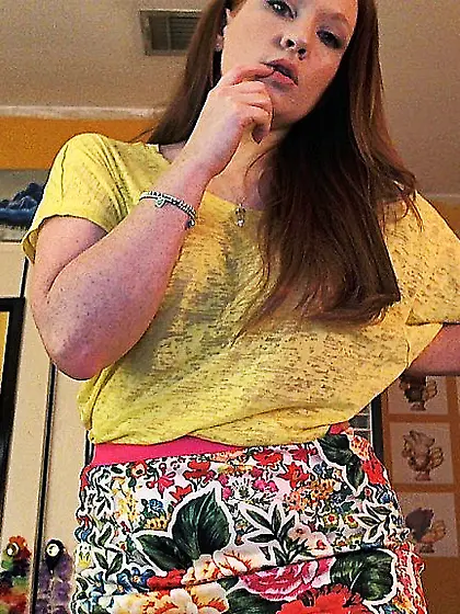 Lucy OHara sports a giant rack and a nice creamy butt that she l