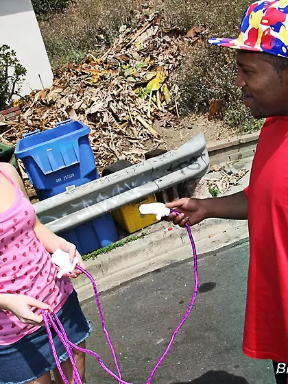 Blonde doll Naomi Cruise swallows sperm after sex with thick dic