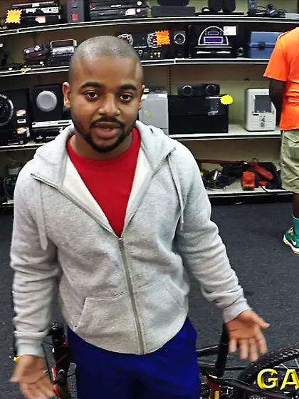 Black guy moustaches takes