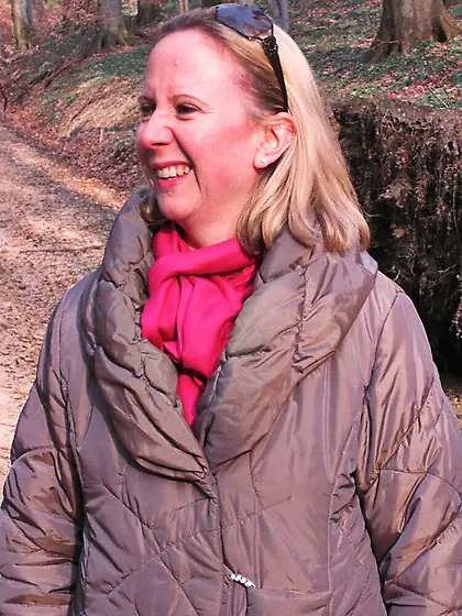 A fresh sight in the autumn forest