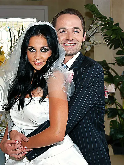 Happy bride,  Audrey Bitoni,  reveals all her sex skills and satis