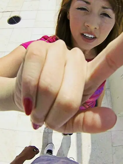 Busty ginger teen rose