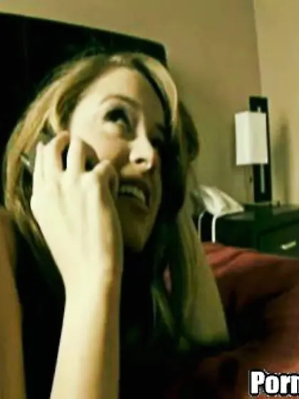 Hand pressed firmly ass