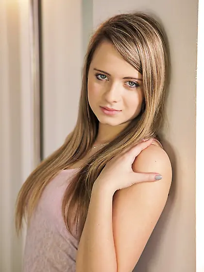 Blonde perky tits wet