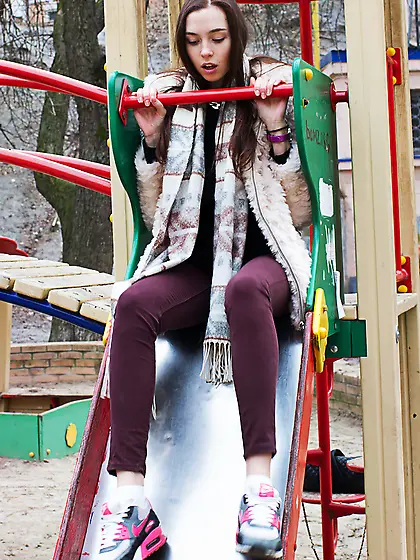 Perfect teen ladies showing