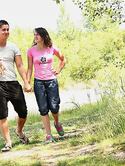 Young hardcore couple