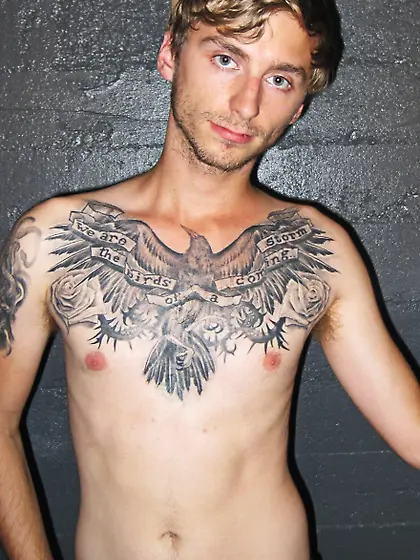 Hot men modelling clean