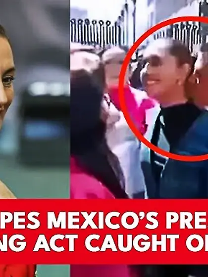 Mexican president groped - normal fate of women