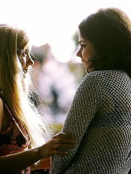 Naked babes indulging boobs