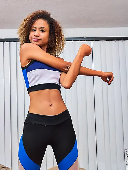 Spandex young latina