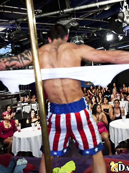 Brunette teasing blowjob