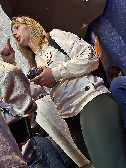 Spandex Thick Blonde Pawg