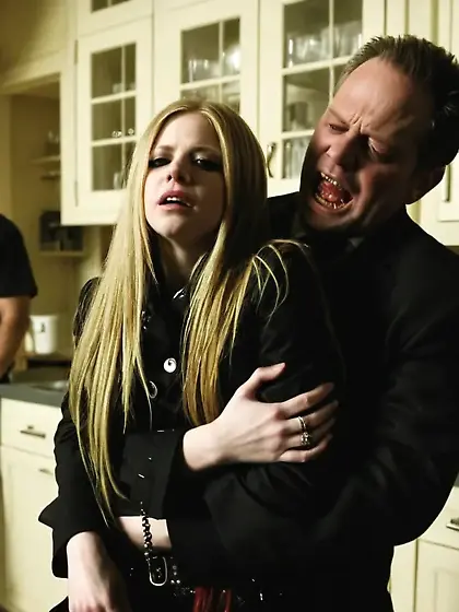 Avril and the demon