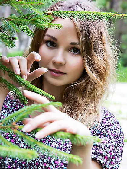 Ukrainian wet cute blonde