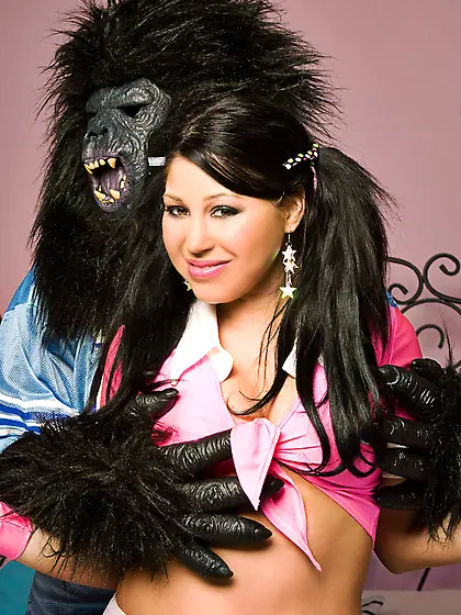 Two hot babes, Britney Stevens and Crissy Moon fucking each othe