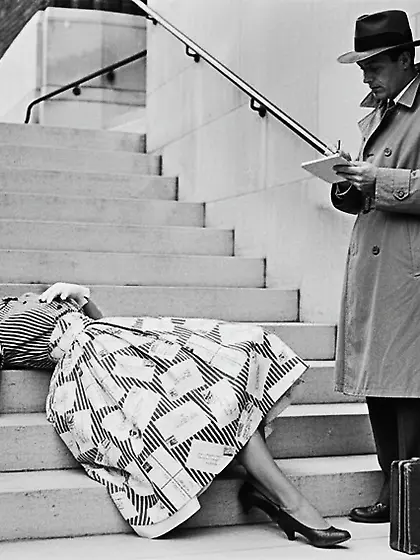 Film Noir Crime Scene