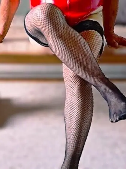 Robert Melissa in Stockings