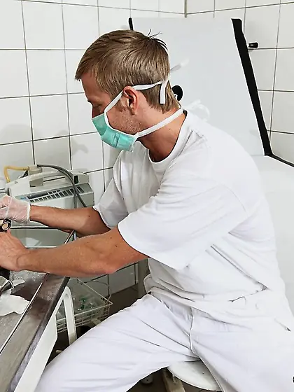 Pigtailed and totally innocent girl is fucking her doctor