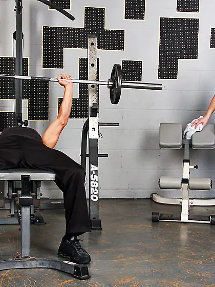 Big titted babe Amber Ashley is naked fucking dick with pussy an