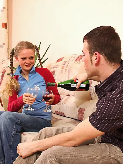 Teen sweetie Carrie doesn't