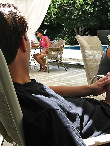 Cum swapping and swallowing is all Bliss Lei and her GF want aft