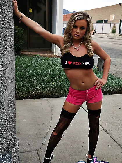 Bree Olson nude on street