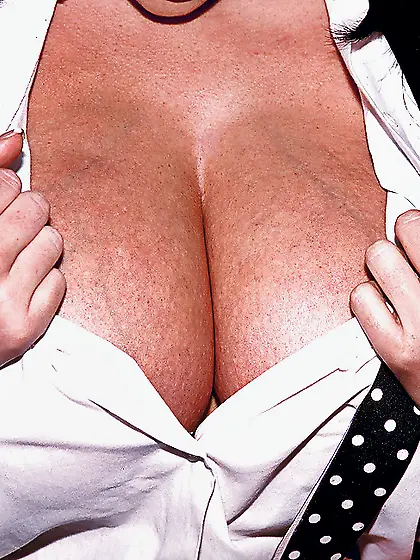 Huge boobs socks