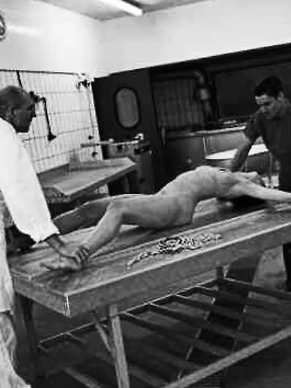 And now tie her like this!