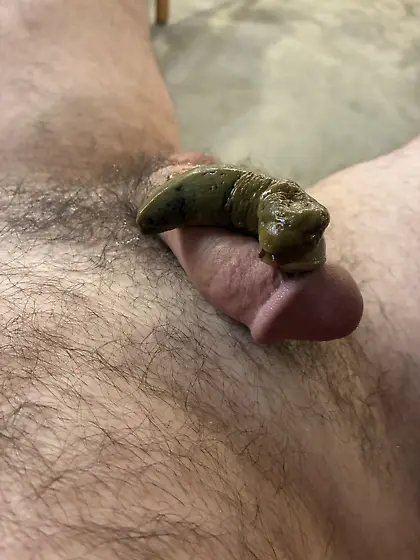 Big slug on my cock