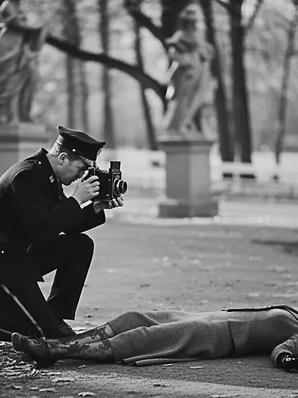 Film Noir Crime Scene