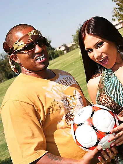 Busty latina Sheila Marie fucks the biggest black cock and takes