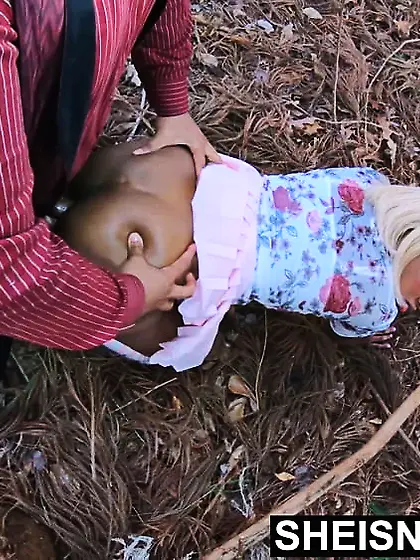 Give Me This Pussy Bitch! Fucking My Wife Daughter In woods