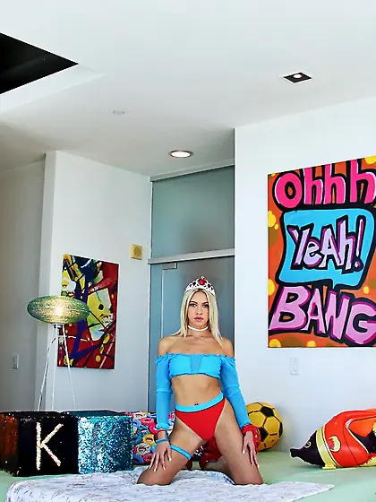 American stranger spit blowjob