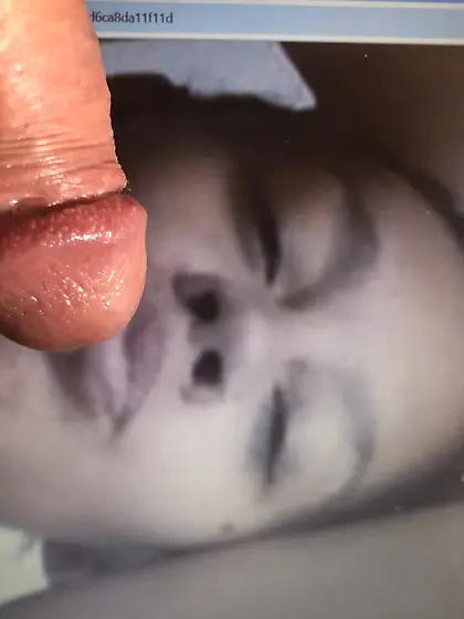 Sexy Canadian gets some cock and cum tribute