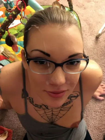 Amateur Facial Cumshot (AI Upscaled)