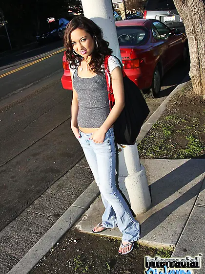 Short but fat black member is slowly disappearing in Jesse Jorda