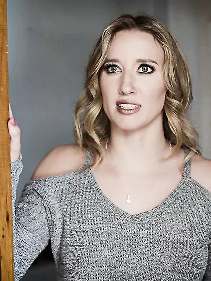 Young crazy shy blonde girlfriend