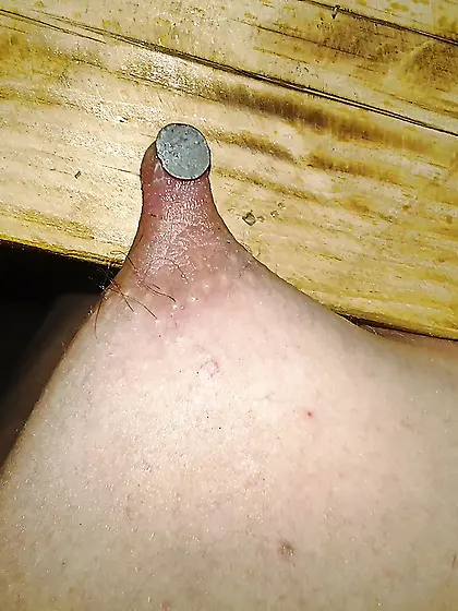 just nailed him to the tabel and now its your turn